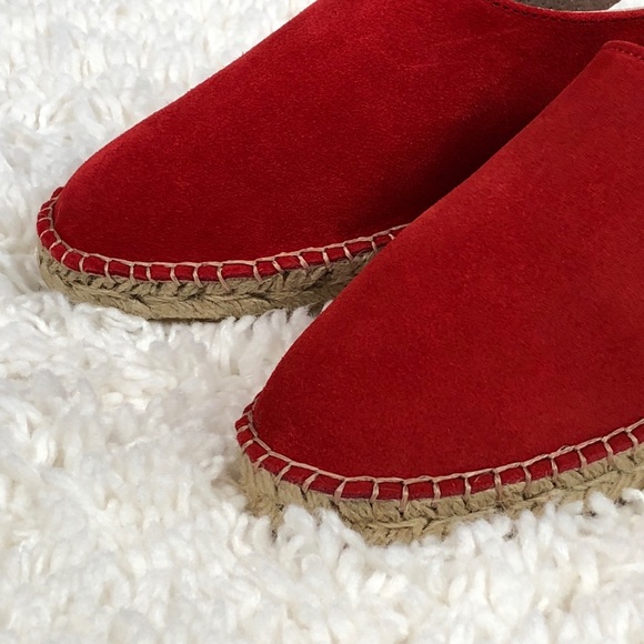 BEMBA EUROPA SUEDE SLINGBACK ESPADRILLES FLAT - Picture 3 of 6